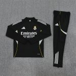 2025/2026 REAL MADRID BLACK TRACKSUIT