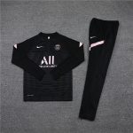 PSG BLACK AND PINK TRACKSUIT