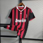 AC MILAN 2009/10 HOME SHIRT - Image 3