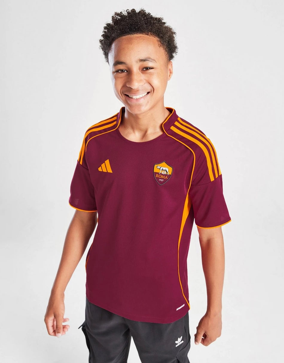 ADIDAS AS ROMA 2025/26 HOME SHIRT JUNIOR ADIDAS AS ROMA 2025/26 HOME SHIRT JUNIOR