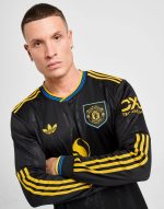 ADIDAS ORIGINALS MANCHESTER UNITED FC 25/26 LONG SLEEVE THIRD SHIRT - Image 3