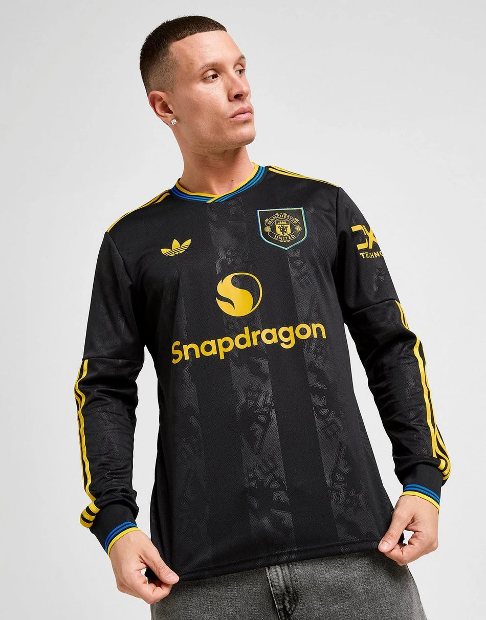 ADIDAS ORIGINALS MANCHESTER UNITED FC 25/26 LONG SLEEVE THIRD SHIRT ADIDAS ORIGINALS MANCHESTER UNITED FC 25/26 LONG SLEEVE THIRD SHIRT