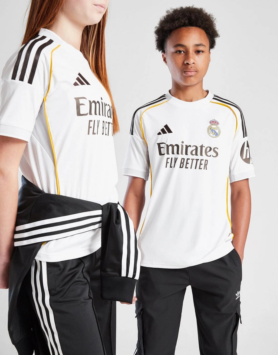 ADIDAS REAL MADRID 2025/26 HOME SHIRT JUNIOR ADIDAS REAL MADRID 2025/26 HOME SHIRT JUNIOR
