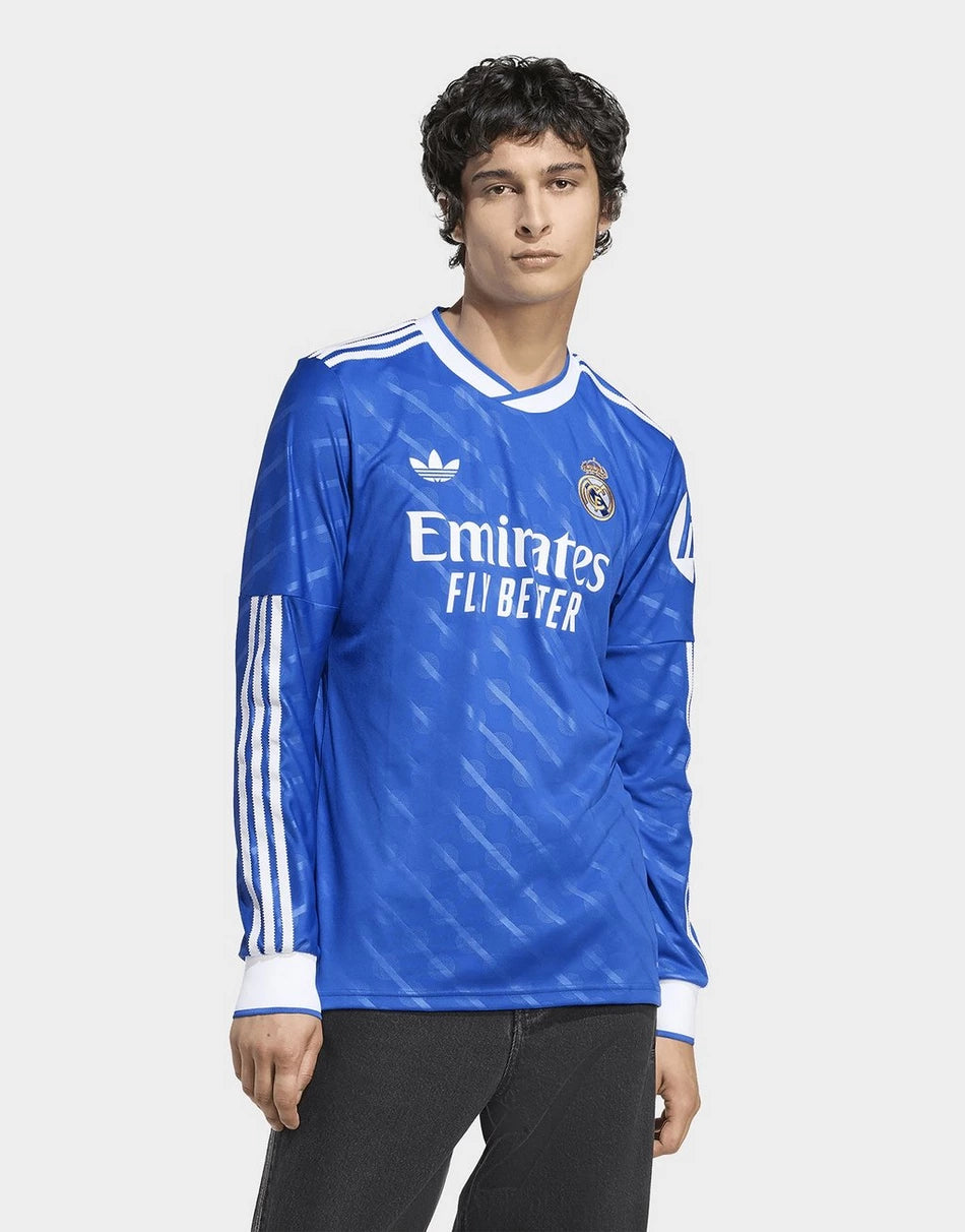 ADIDAS REAL MADRID 25/26 LONG SLEEVE THIRD JERSEY ADIDAS REAL MADRID 25/26 LONG SLEEVE THIRD JERSEY