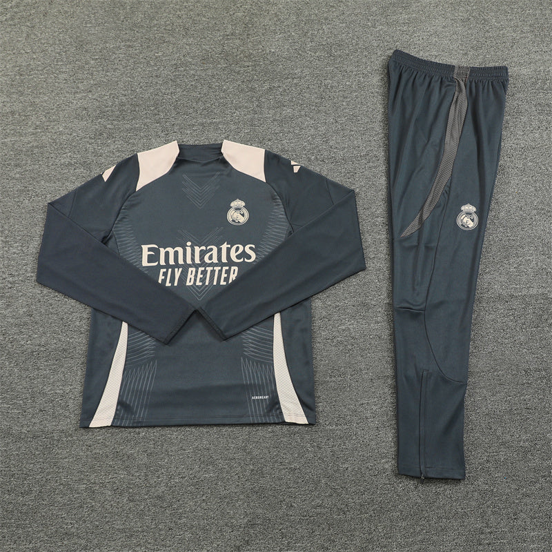 REAL MADRID GREY TRACKSUIT II REAL MADRID GREY TRACKSUIT II
