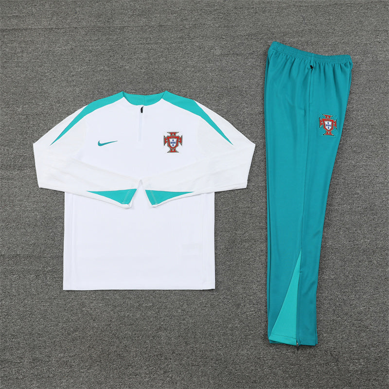 PORTUGAL GREEN AND WHITE TRACKSUIT PORTUGAL GREEN AND WHITE TRACKSUIT