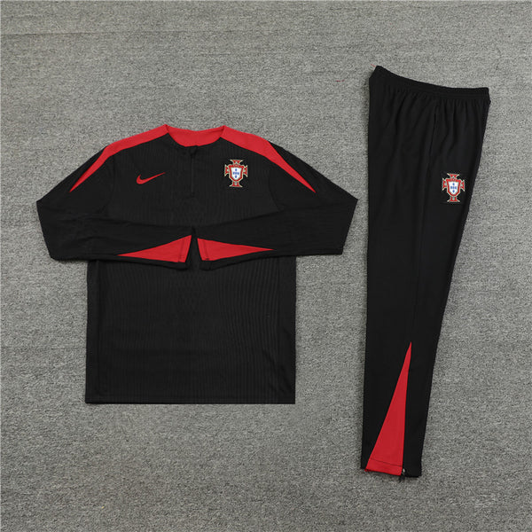 PORTUGAL BLACK AND RED TRACKSUIT PORTUGAL BLACK AND RED TRACKSUIT