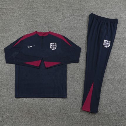 ENGLAND DARK BLUE AD RED TRACKSUIT
