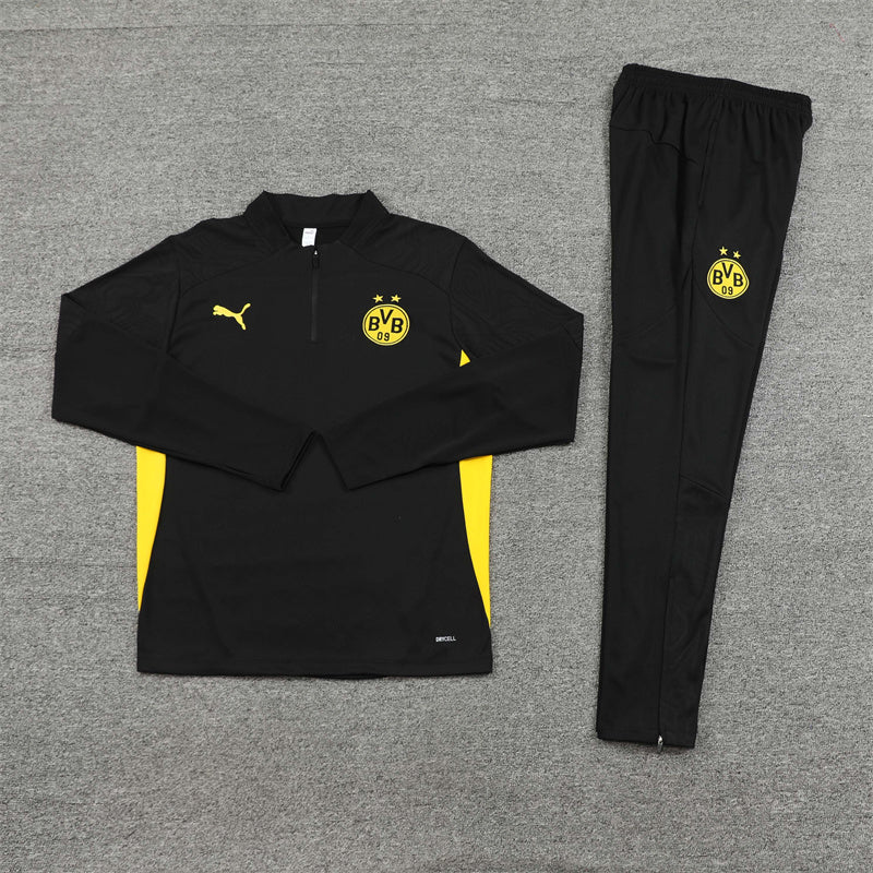 BORUSSIA DORTMUND BLACK TRACKSUIT BORUSSIA DORTMUND BLACK TRACKSUIT