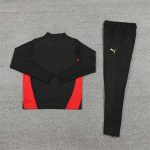 AC MILAN BLACK TRACKSUIT - Image 2