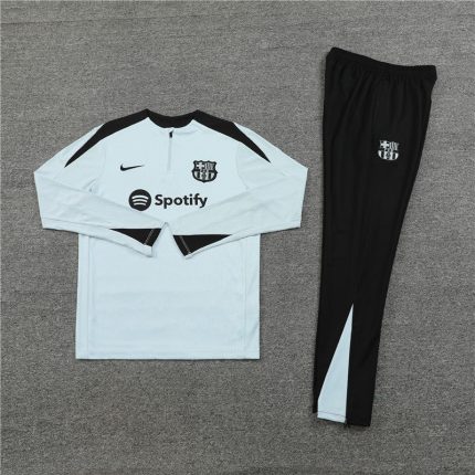 BARCELONA BLACK AND WHITE TRACKSUIT