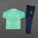 BRAZIL DARK BLUE AND GREEN TRACKSUIT - Image 2