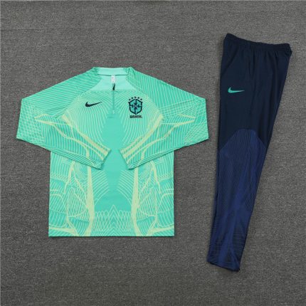 BRAZIL DARK BLUE AND GREEN TRACKSUIT