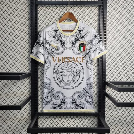ITALY 2023 CONCEPT VERSACE WHITE HOME SHIRT
