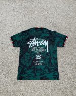 ITALY X STUSSY - JERSEY GREEN - Image 2