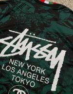 ITALY X STUSSY - JERSEY GREEN - Image 4