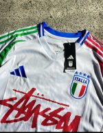 ITALY X STUSSY - JERSEY WHITE - Image 3