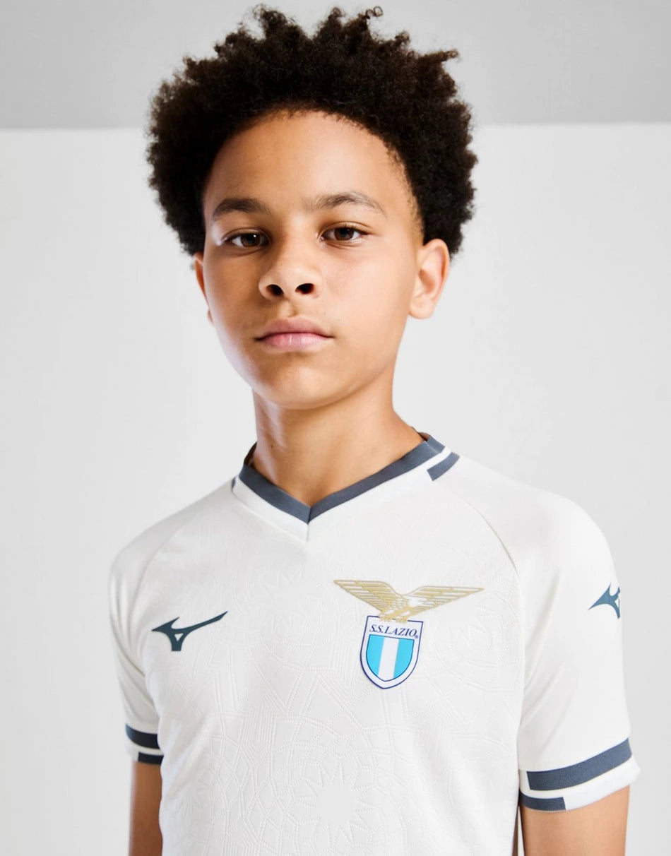 MIZUNO LAZIO 2025/26 AWAY SHIRT JUNIOR MIZUNO LAZIO 2025/26 AWAY SHIRT JUNIOR