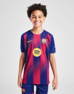 NIKE FC BARCELONA 2025/26 HOME SHIRT JUNIOR - Image 3