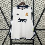 REAL MADRID CLASSIC LONG SLEEVE SHIRT 2000-01