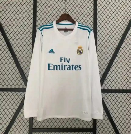 REAL MADRID LONG SLEEVE CLASSIC SHIRT 2017-18