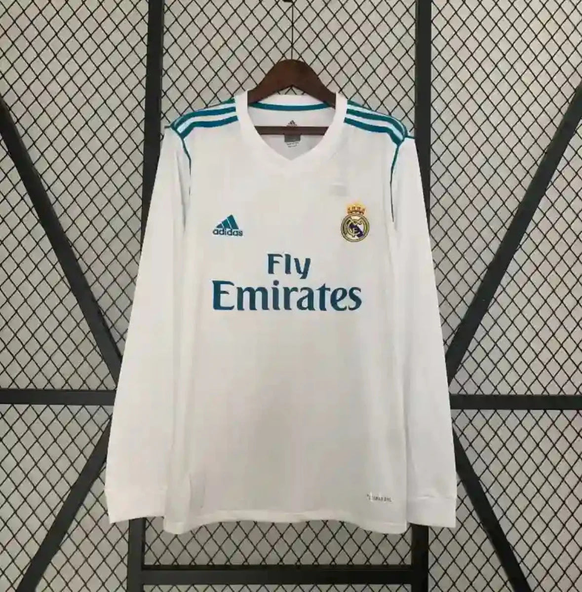 REAL MADRID LONG SLEEVE CLASSIC SHIRT 2017-18 REAL MADRID LONG SLEEVE CLASSIC SHIRT 2017-18