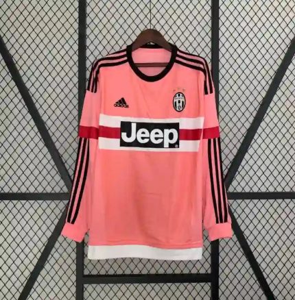 JUVENTUS TURIN AWAY LONG SLEEVE CLASSIC SHIRT 2015-16