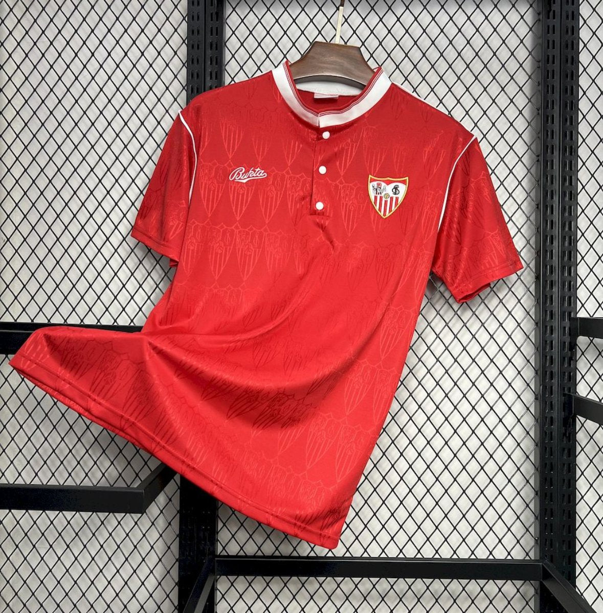 SEVILLA FC CLASSIC AWAY SHIRT 1991-92 SEVILLA FC CLASSIC AWAY SHIRT 1991-92