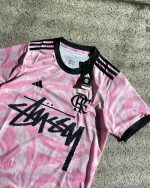 STUSSY X ¡°FLAMENGO¡± JERSEY - PINK - Image 2