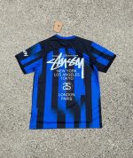STUSSY X ¡°INTER¡± JERSEY - BLUE/BLACK - Image 5