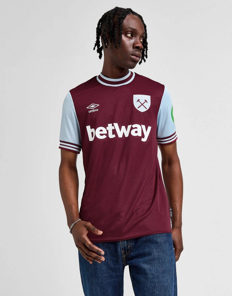 WEST HAM UNITED FC 2024/25 HOME SHIRT WEST HAM UNITED FC 2024/25 HOME SHIRT
