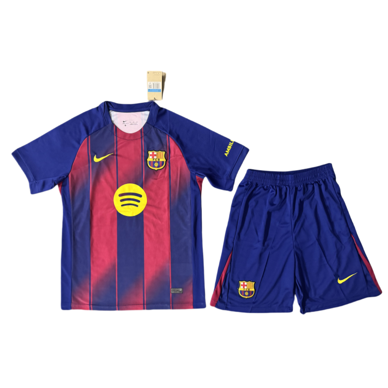 Yamal-Barcelona-25-26-home-football-jersey-kit Yamal Barcelona 25-26 home football jersey kit - Image 1