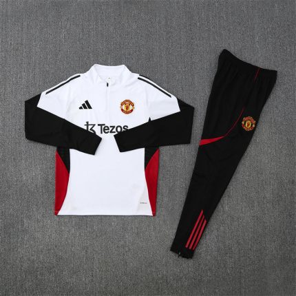 2025/2026 MANCHESTER UNITED WHITE TRACKSUIT