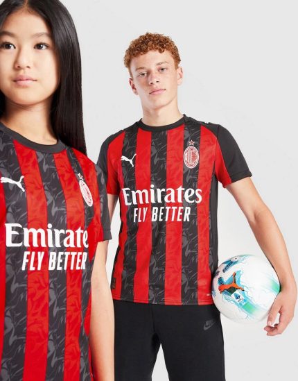 PUMA AC MILAN 2025/26 HOME SHIRT JUNIOR