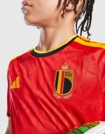 ADIDAS BELGIUM 2026 HOME SHIRT JUNIOR - Image 2